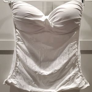 Anne Cole Twist Front Bandeaukini Swim Top